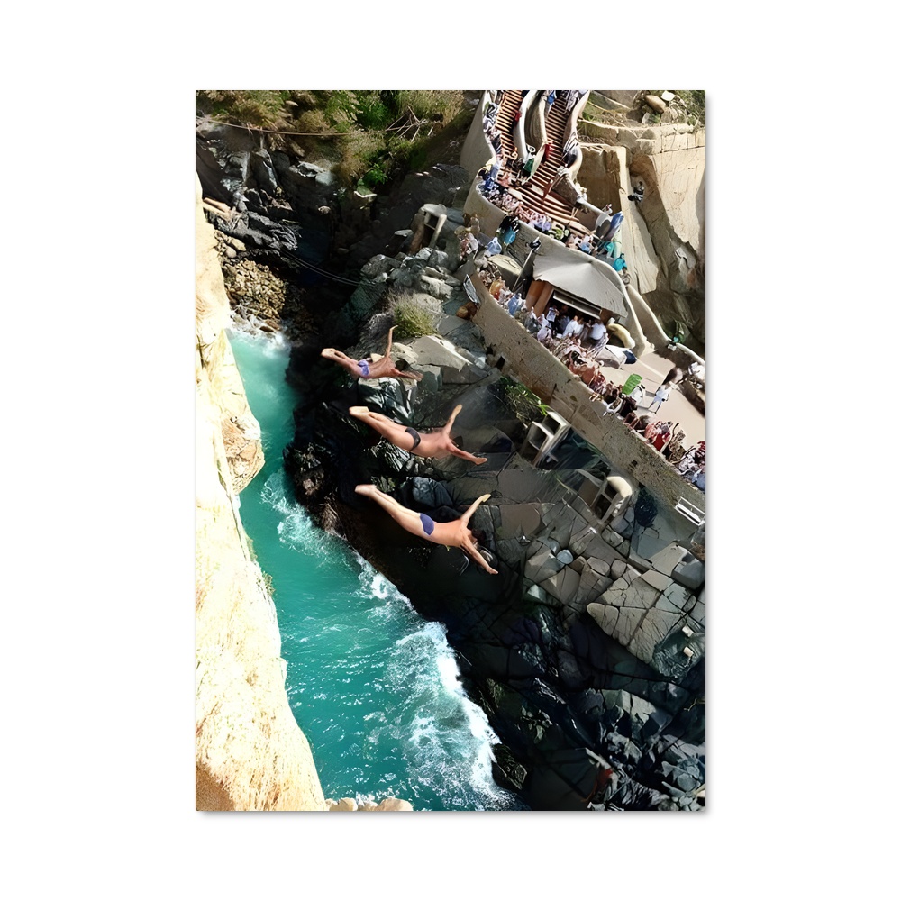 Poster quebrada de acapulco